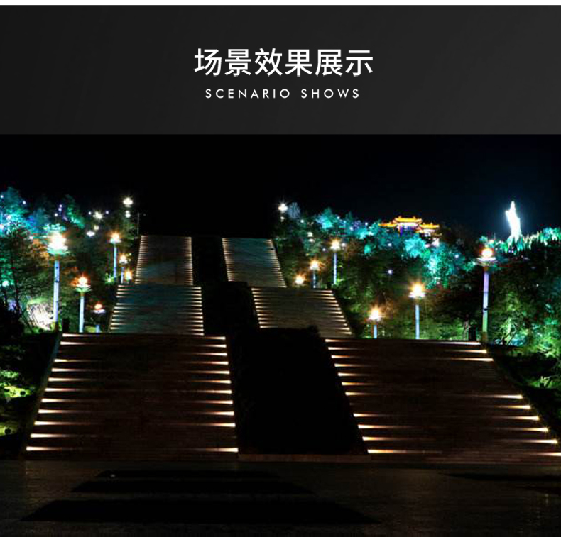 戶外節(jié)能防水 方形led埋地?zé)?樓梯燈 埋地?zé)?地埋燈 臺階燈路燈3W(圖12)