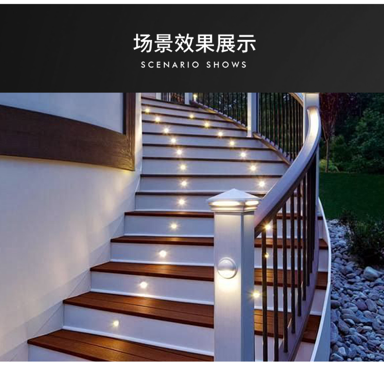 戶外防水led地埋燈 大功率LED埋地?zé)?草地?zé)?景觀燈 彩色投射燈1W(圖11)