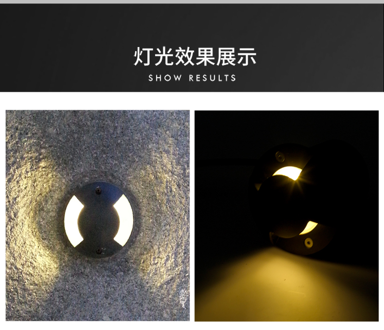 戶外防水 led透光埋地燈 一二三四透光地埋燈3W5W6W9W12W15W18W(圖12)