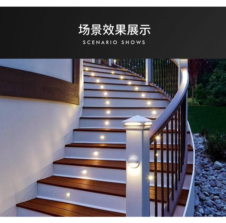 工廠直銷 防水led地埋燈 不銹鋼水下埋地燈 廣場景觀地埋燈1W(圖11)